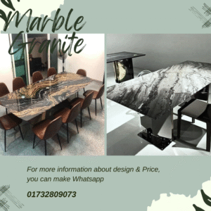 Luxury Marble Granite Table Top for Dining Room – Bangladesh