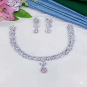 Diamond-cut AD stone with sparkling shine for jewelry making.