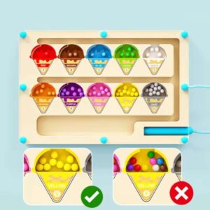 Magnetic Classification Game